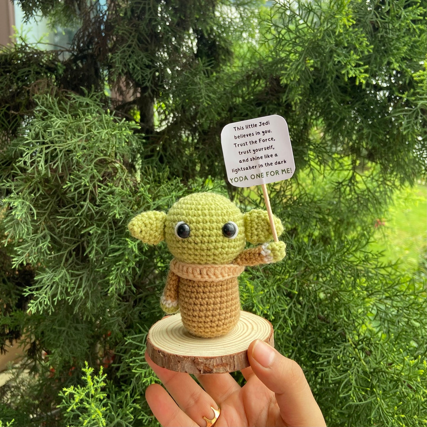Yoda- the tiny jedi of encouragement