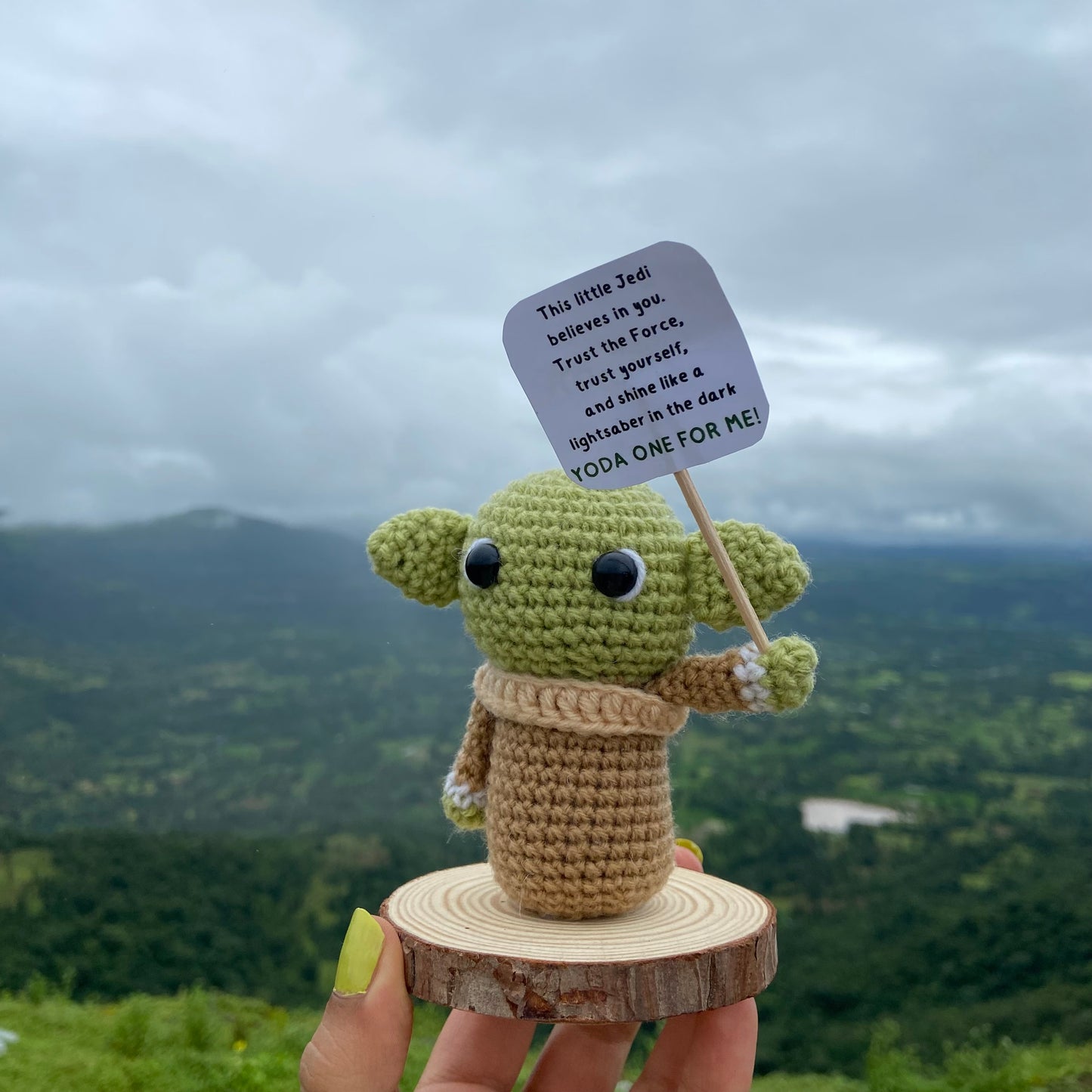 Yoda- the tiny jedi of encouragement