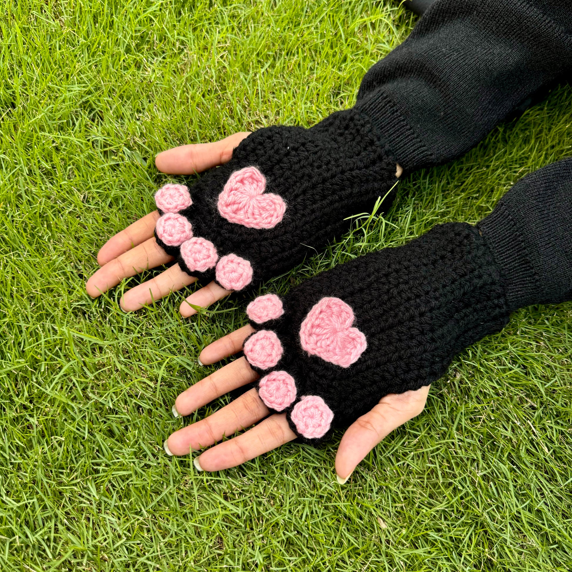 handschuhe katzenbiss Cat Paw Gloves – Heybiscus