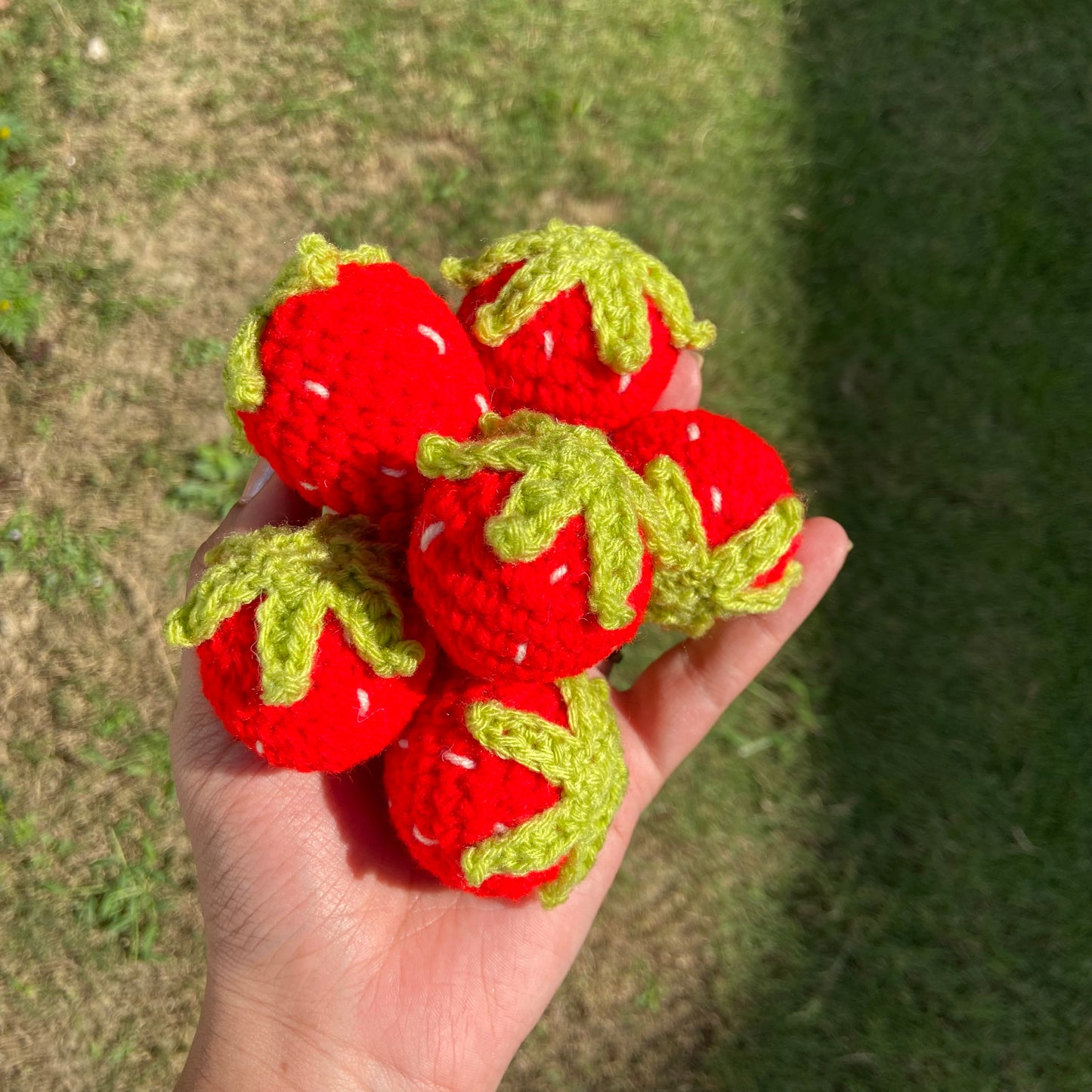 Strawberry keychain