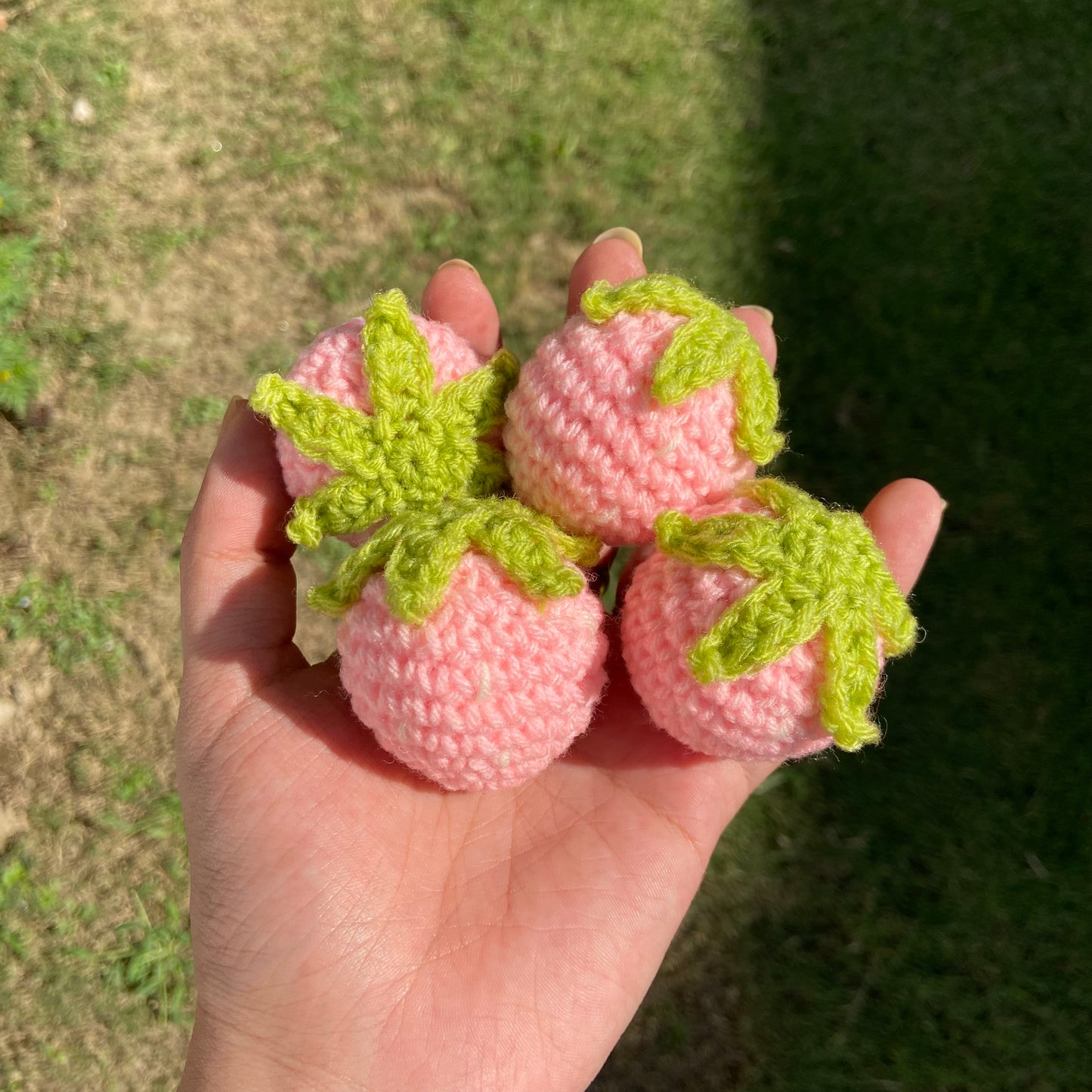 Strawberry keychain