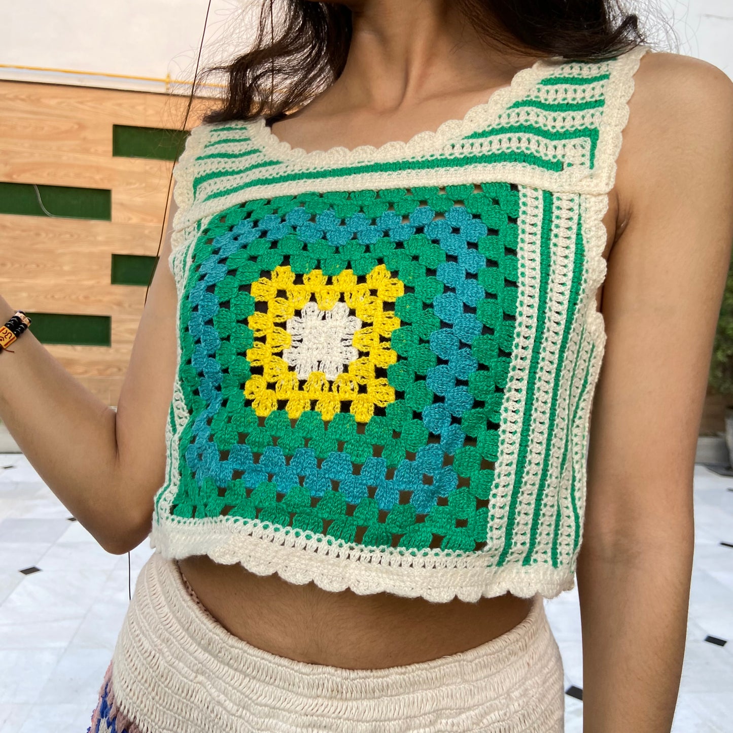 Granny Square Top